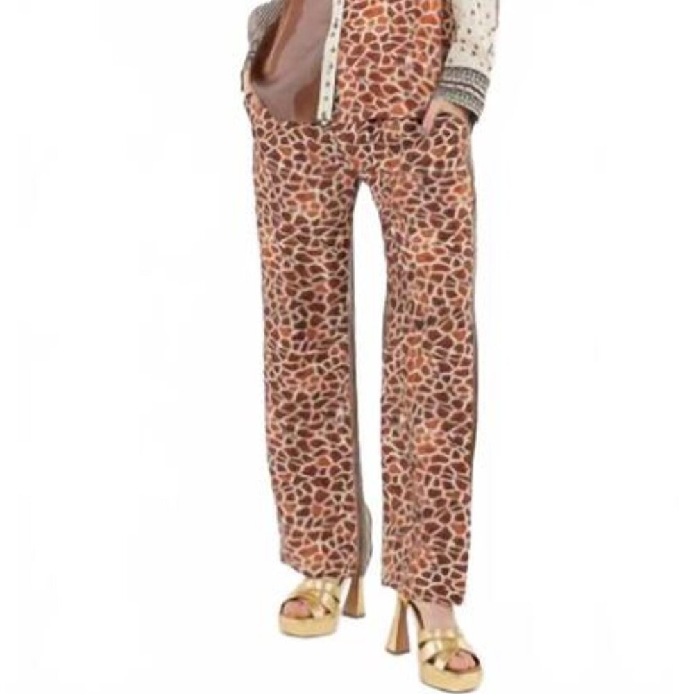 bailey straight pants in chocolate